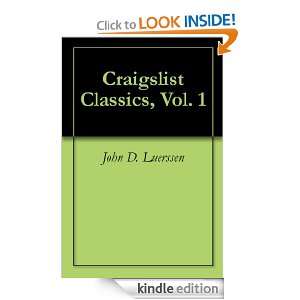 Craigslist Classics, Vol. 1 John D. Luerssen  Kindle 