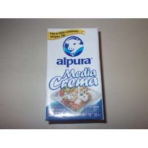 Alpura Cream Cheese   Media Crema (Pack of 27)  Grocery 