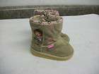 girls toddler snow winter boots size 5 dora warm nice
