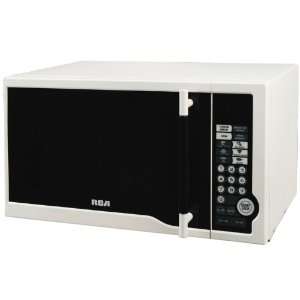 RCA RMW948 0.9 Cubic Feet Microwave Oven, White  Kitchen 