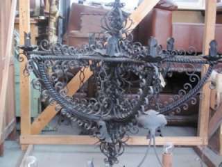 THE BEST HAND WROUGHT IRON ANTIQUE CHANDELIER 10IT013  