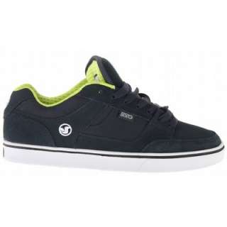 DVS Getz5 Skate Shoes Navy/Lime Suede Mens  