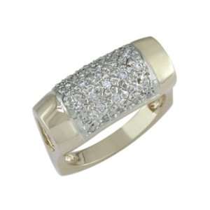 Haden   size 4.75 14K Gold Fancy Diamond Ring Jewelry