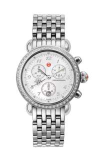 Michele Watches CSX 36 Diamond Bracelet Watch  
