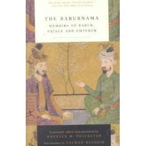   Baburnama Salman (INT)/ Thackston, Wheeler M. Babur/ Rushdie Books