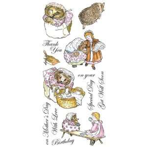 Beatrix Potter Unmounted Stamp Set The Tale Of Mrs. Tiggy Winkle