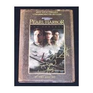 Ben Affleck Josh Hartnett Pearl Harbor   Hand Signed Autographed Dvd 