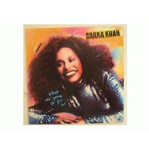 Chaka Khan Poster What Cha Gonna Do For Me
