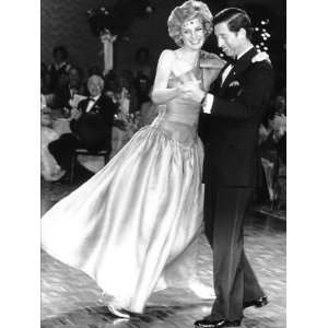 Princess Diana and Prince Charles Dancing Together in Government House 