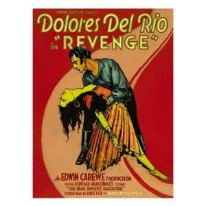  Revenge, Leroy Mason (Top), Dolores Del Rio (Bottom), 1928 
