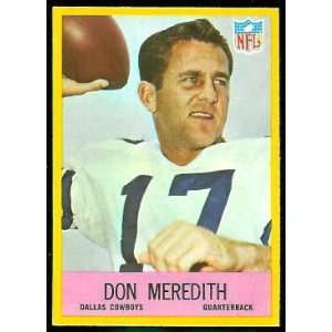 Don Meredith 1967 Philadelphia Card #57