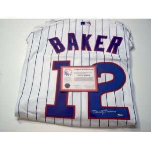  Dusty Baker Signed Jersey   Home