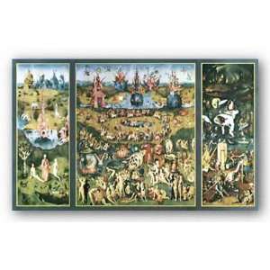  Garden of Delights by Hieronymus Bosch 21.375x40 Art 