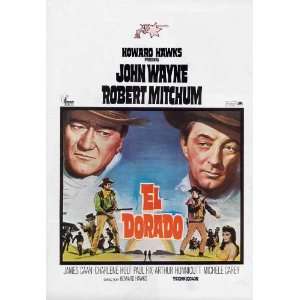   Spanish 27x40 John Wayne Robert Mitchum James Caan