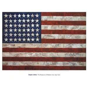  Flag, 1954   Poster by Jasper Johns (38.25x30)
