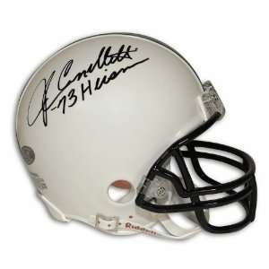 John Cappelletti Autographed Penn State Mini Helmet Inscribed Heisman 