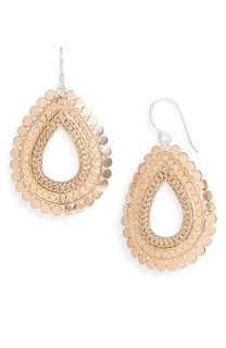 Anna Beck Flores Small Chain Open Drop Earrings  