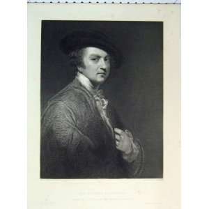  Portrait Sir Joshua Reynolds C1865 Vernon Gallery Hunt 