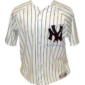 Mariano Rivera New York Yankees Autographed Home Pinstripe Jersey