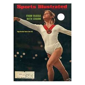 Olga Korbut Unsigned Sports Illustrated Magazine   March 19, 1973