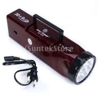 39 LED Rechargeable Emergency Light Lamp Flashlight Bivouac Home 