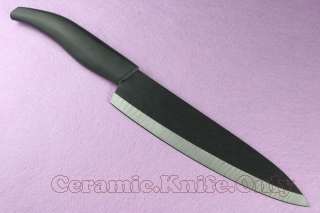 RIMON Black Blade Ceramic Chefs Knife CMT BAK007  