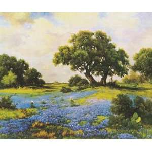  Texas Blue Bonnets   Robert Wood 33.75x28