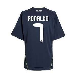 Ronaldo #7 Real Madrid Away 10/11 Youth Soccer Jersey & Matching Short 