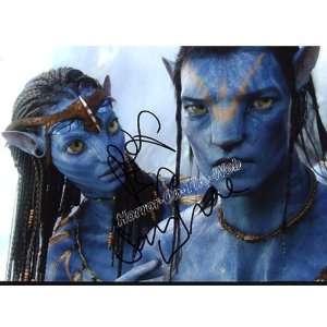  Avatar Jake Sully Sam Worthington Neytiri Zoe Saldana 8x10 