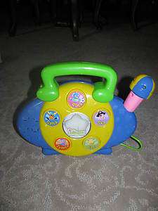     Along Music Maker FISHER PRICE Radio Microphone Musical Toy  