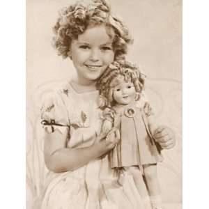 Shirley Temple American Child Star of the 1930s Seen Here with a 