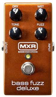 New MXR M84 Bass Fuzz Deluxe Guitar Pedal  