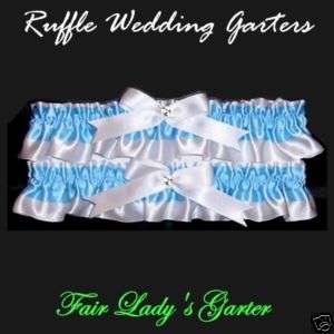 Wedding Bridal garters belt prom party w SW diamond  