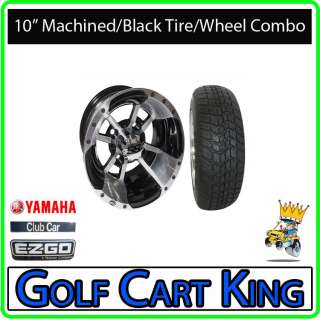 ITP SS112 Low Profile Golf Cart 10 Wheel & Tire Combo  