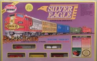 Silver Eagle F 7 Diesel Train Set N Scale 1160  