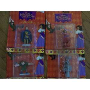  Disneys Hunchback Of Notre Dame SET OF 4 COLLECTIBLE 