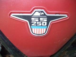 1976 AMF HARLEY DAVIDSON SS250 ENDURO MOTORCYCLE PARTS BIKE  