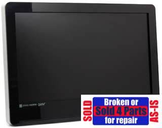 AS IS Broken Vizio 26 VA26L HDTV Monitor for Repair 857380001697 