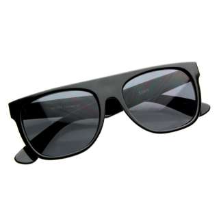   Retro Flat Top Aviator Style Sunglasses Super Flat Clean Shades  
