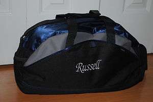   Personalized Monogrammed Duffel Bag Gym Embroidered 5 to Choose  