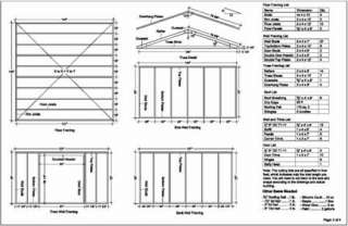 12x12 Gable Garden Storage Shed Plans, See Samples  