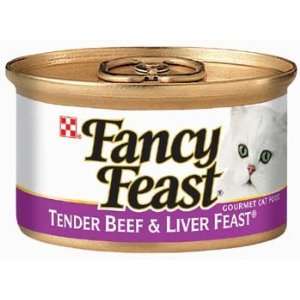 Fancy Feast Tender Beef & Liver Feast Cat Food 3 oz