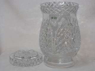 HURRICANE LAMP by GALWAY ETCHED DOVES MINT!!!  