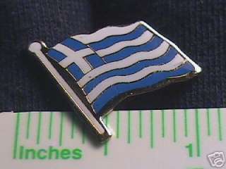 ATHENS 2004 OLYMPIC VENUE LAPEL PIN GREEK FLAG PIN  