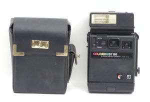 Kodak Colorburst 50 Instant Camera w/Case & Flash  