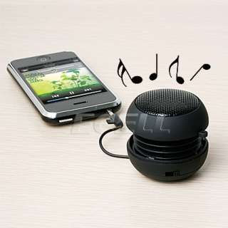 new black portable hi fi mini speaker for ipad ipod iphone  players