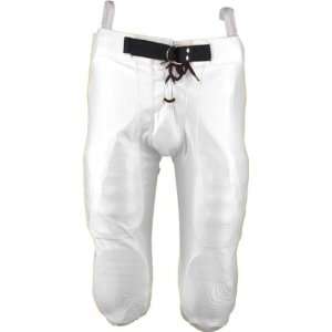   Martin Adult Slotted Football Dazzle Pants WHITE AL