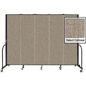  8 ft. Tall Freestanding Commercial Room Divider  SOATMEAL 