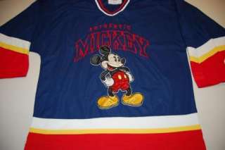 Mickey Mouse STARTER Ice Hockey Jersey XL Sewn Disney  