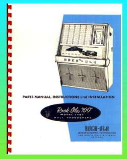 Rock Ola 1484 Jukebox Service & Parts Manual  